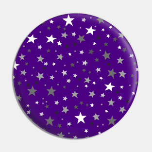 Stars In A Sea of Indigo Blue Pin