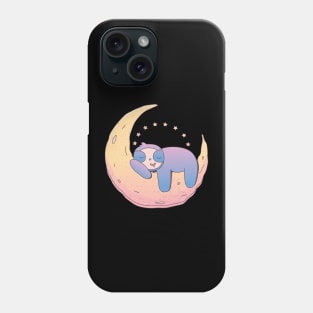 Sloth On Moon Sloth On The Moon Phone Case