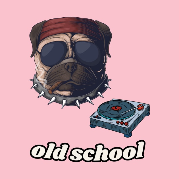 old school dj dog by Fresh aus