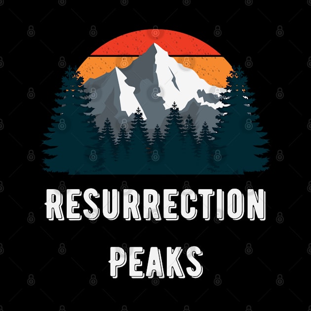 Resurrection Peaks by Canada Cities