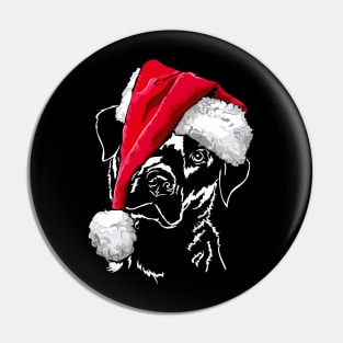 Santa Labrador Merry Christmas dog lab mom Pin