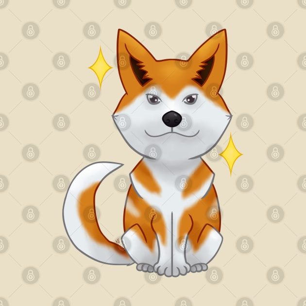 Akita Inu by LemonFur