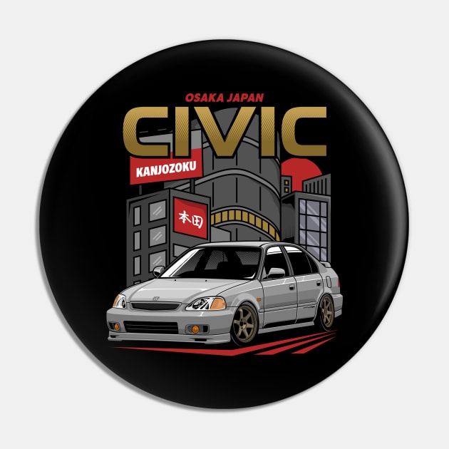 Civic Ek Sedan Pin by squealtires