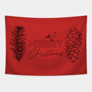 Merry Christmas Tapestry