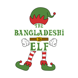 The Bangladeshi Elf Christmas Family Matching Outfits Group Attire T-Shirt