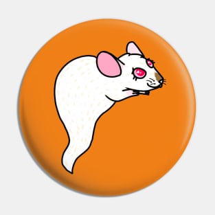 Ghost Rat Pin