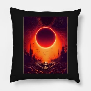 Alien Halloween T-Shirt Pillow