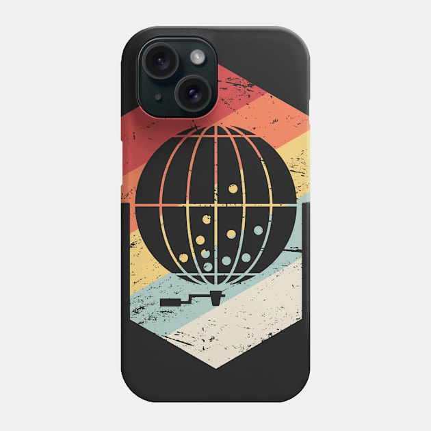 Retro Vintage Bingo Caller Icon Phone Case by MeatMan