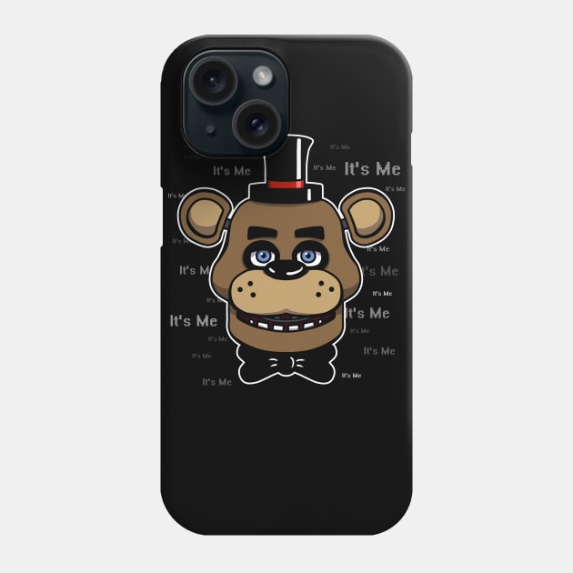 Five Nights at Freddy's - Freddy Fazbear - It's Me Phone Case by Kaiserin