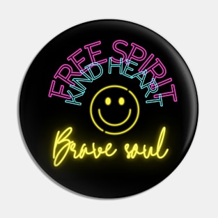 Free spirit brave soul Pin