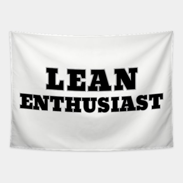 LEAN Enthusiast, LEAN SIX SIGMA Tapestry by Viz4Business