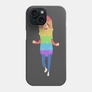 Rainbow Pickle Linda Phone Case