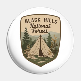 Black Hills National Forest Camping Pin