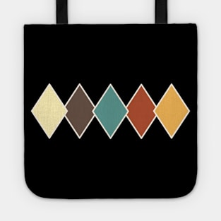 Single File Diamonds Tote