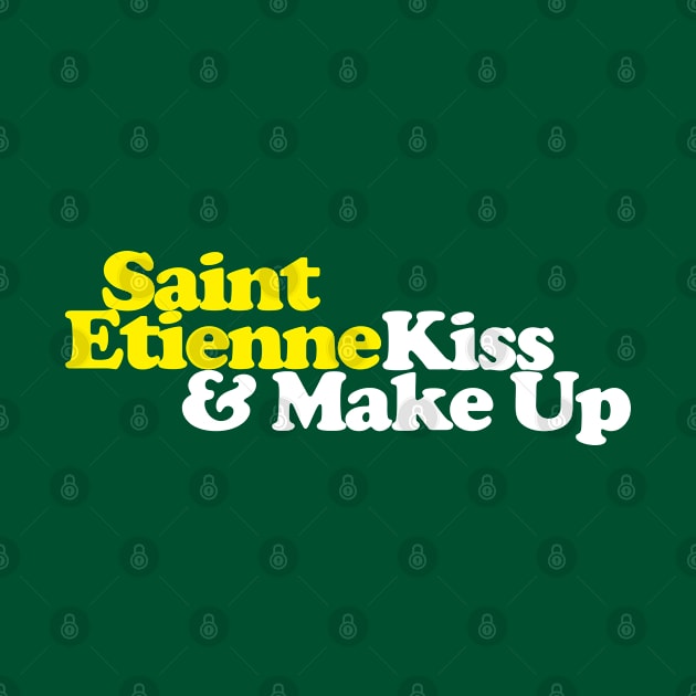 Saint Etienne - Kiss & Make Up / Retro Graphic Design Fanart by CultOfRomance