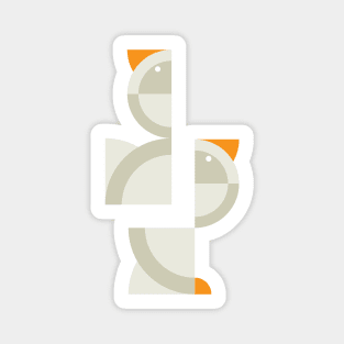 Quadrant Geese Magnet