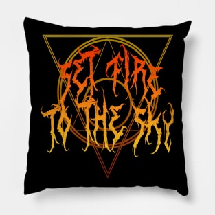 Tequila Sunrise Pillow