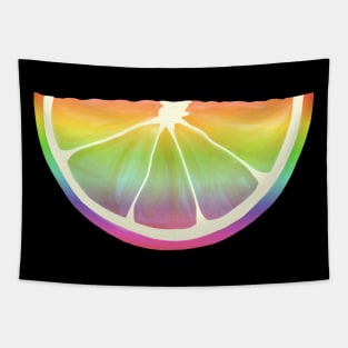 Citrus Rainbow Slice Tapestry