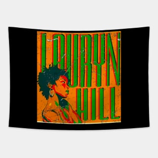 Lauryn hill t-shirt Tapestry