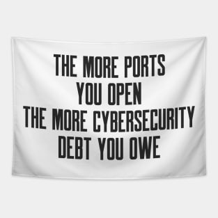 Cybersecurity The More Ports You Open The More Cybersecurity Debt You Owe Tapestry