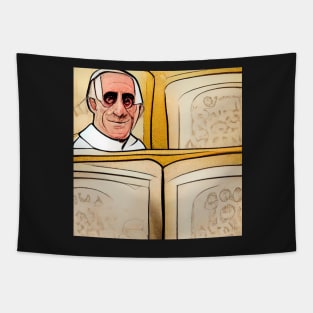 Pope Francis I | Comics Style Tapestry