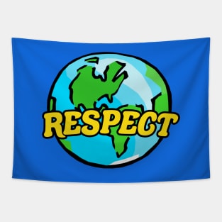 Respect Earth Tapestry