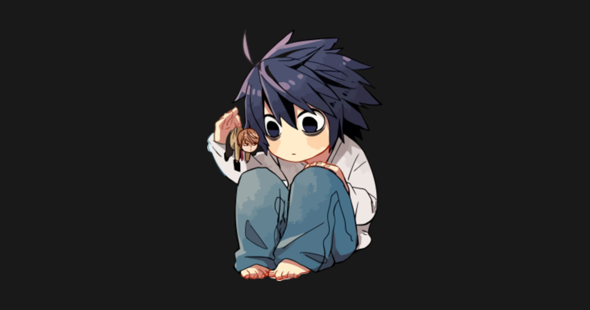 Death Note L - Death Note - T-Shirt | TeePublic