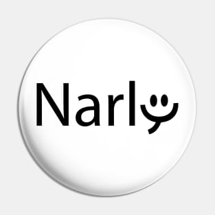 Narly creative typographic artwork Pin