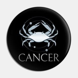 Cancer Zodiac Sign Pin