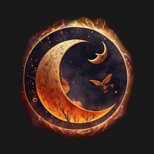 Fire Moon - Alchemic Talisman T-Shirt