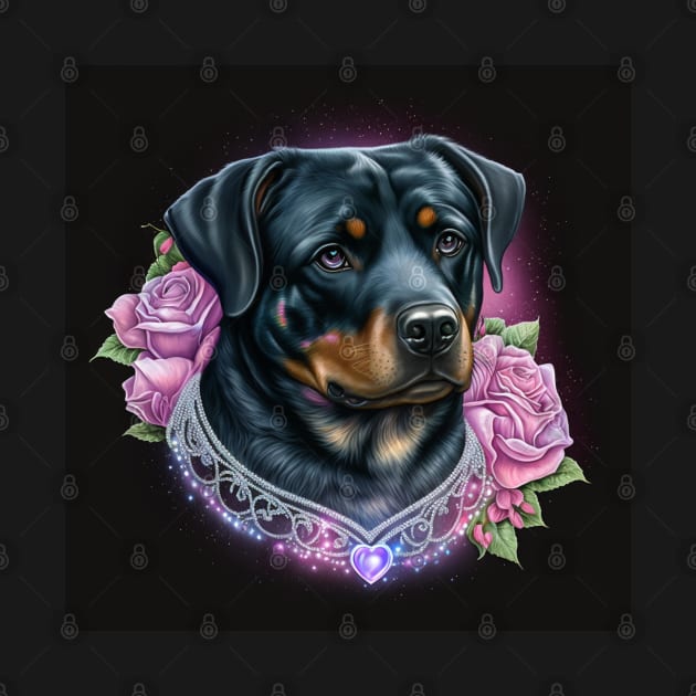 Rottweiler Diva by Enchanted Reverie