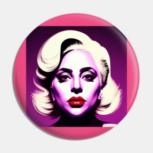 Pop Art Pop Star Pin