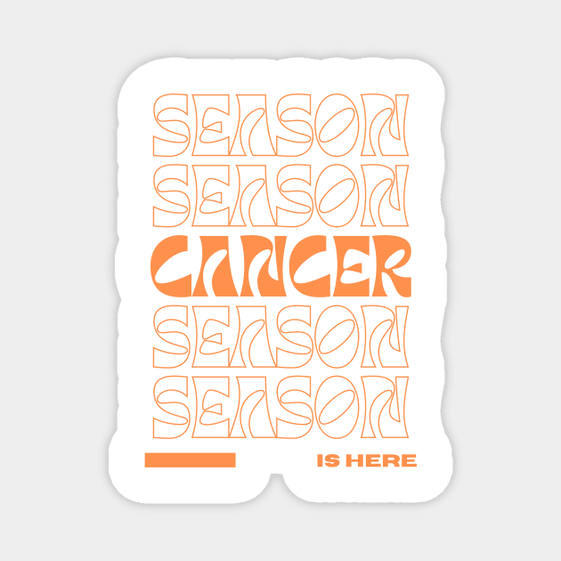 Cancer Season Magnet by astraltrvl