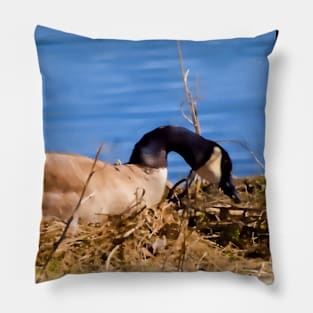 Nesting. Pillow