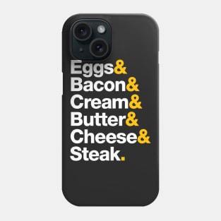 Keto Helvetica Phone Case