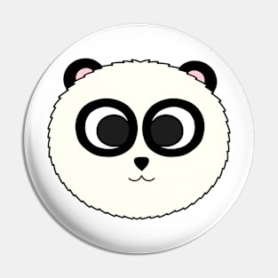 Panda Puff Pin