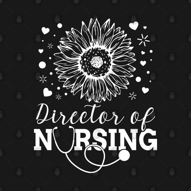 Director of Nursing Sunflower Stethoscope by White Martian