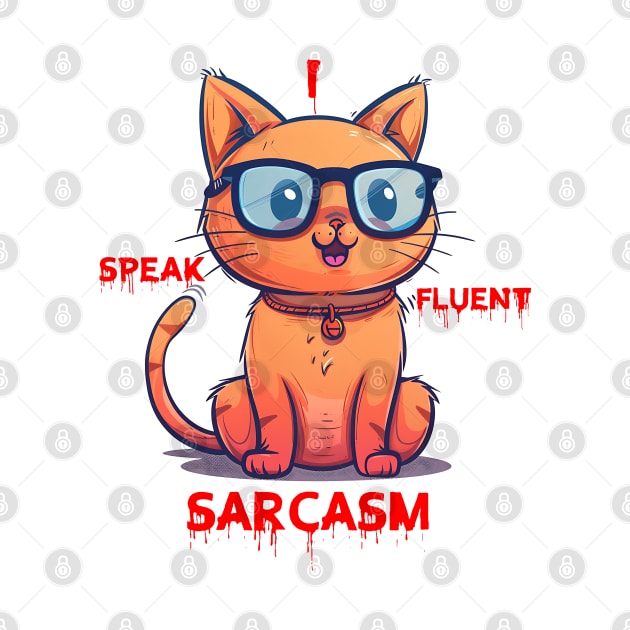 I speak fluent sarcasm by Printashopus