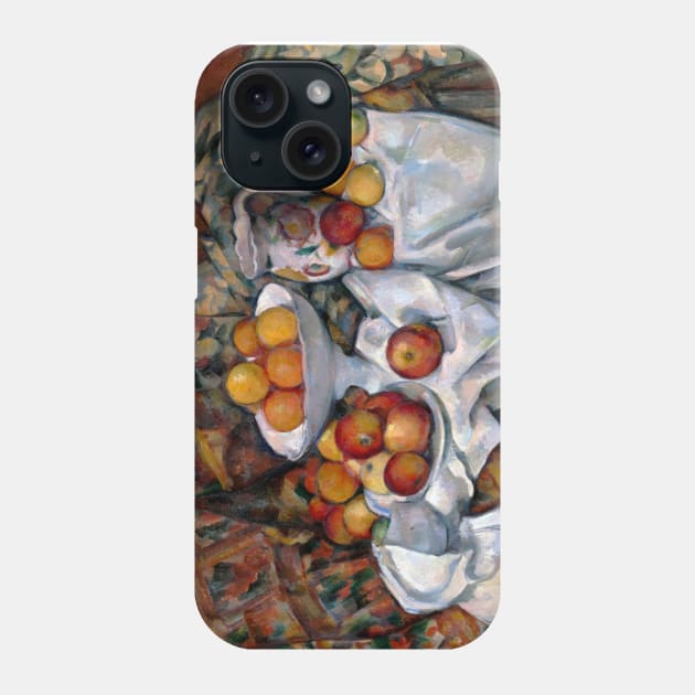 Still Life with Apples and Oranges by Paul Cezanne Phone Case by Classic Art Stall
