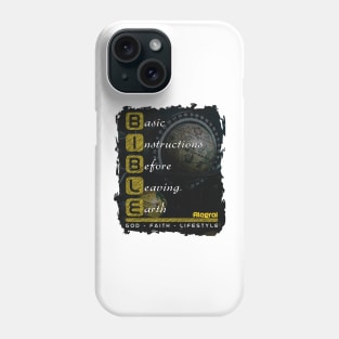 BIBLE - Basic instructions before leaving earth Phone Case