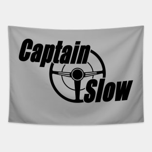 Captain Slow Classic logo Tapestry