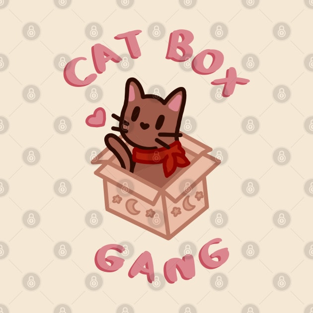 Cat Box Gang by MoonSugarCake