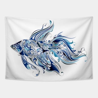 Batta Blue Tapestry