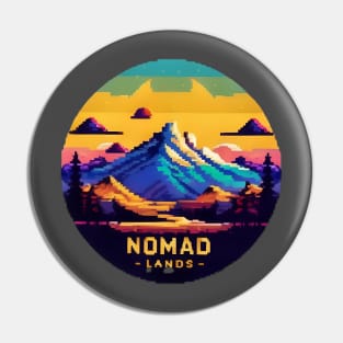 NomadLands Logo Pin