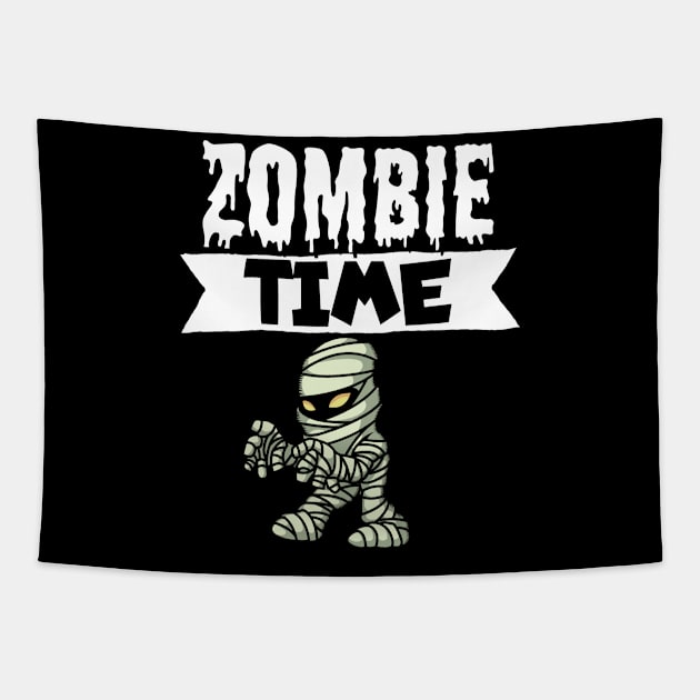 Zombie time Tapestry by maxcode