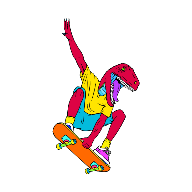 Skate Raptor by Woah_Jonny