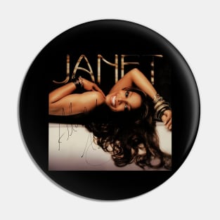 Janet Jackson Vintage Tour Concert Pin