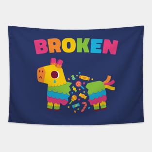 Sad Pinata Is Broken Tapestry