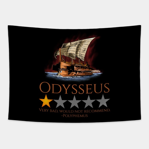 Odysseus - Ancient Greek Mythology Meme - The Odyssey Tapestry by Styr Designs