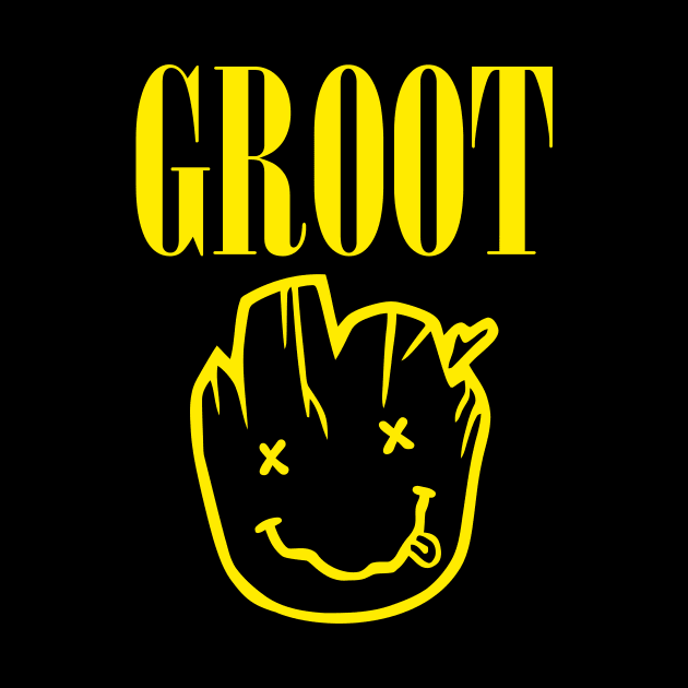 Groot Nirvana Mash Up by Vault Emporium